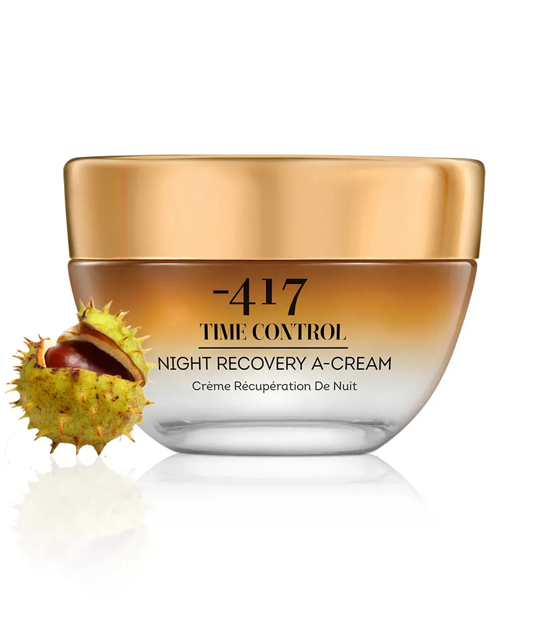 -417 Dead Sea Time Control Night Recovery Cream & Face Moisturizer, Wrinkle Recovery Anti-Aging