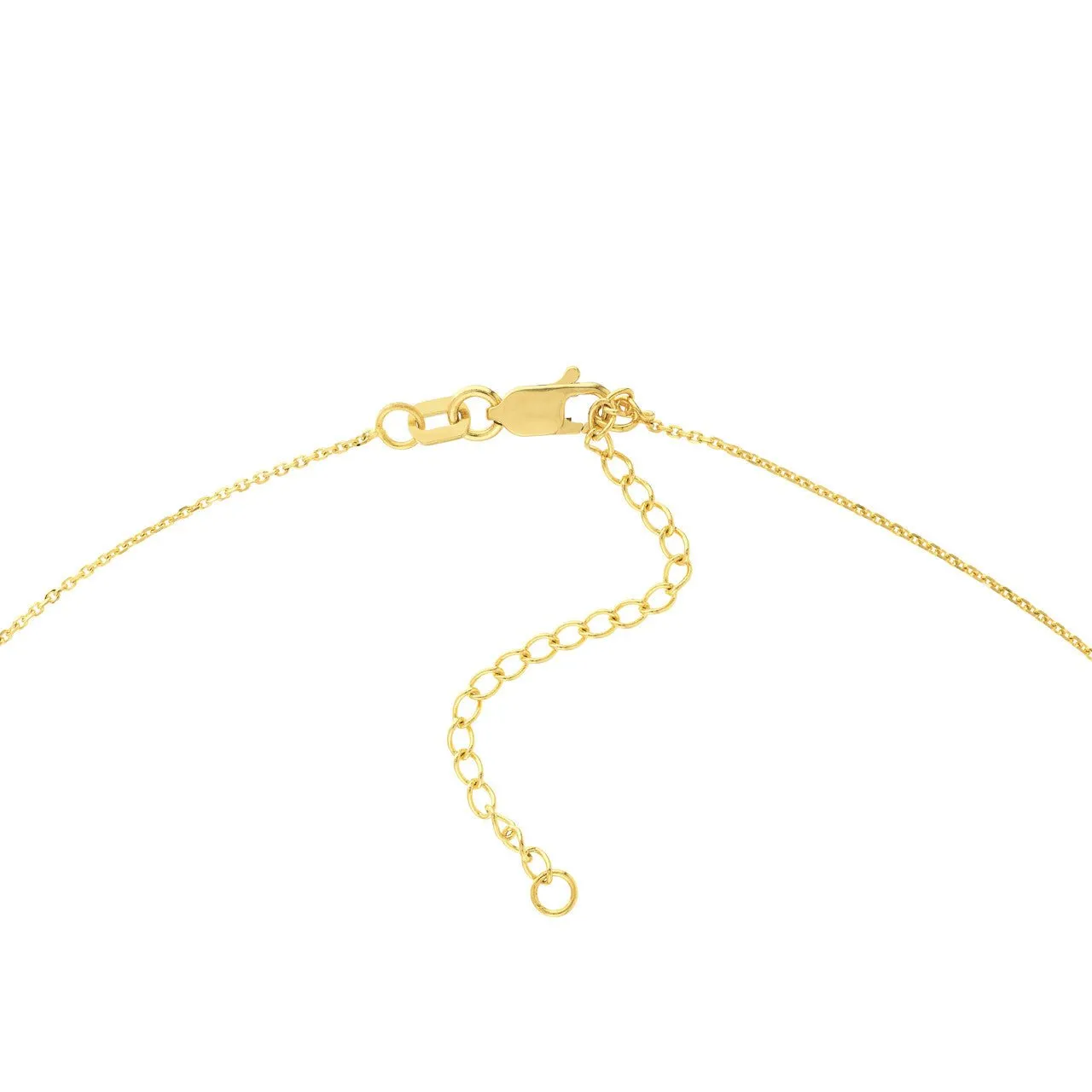 14K Gold Mini Cross Chain