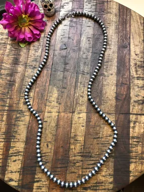 36" 8MM Sterling Pearls