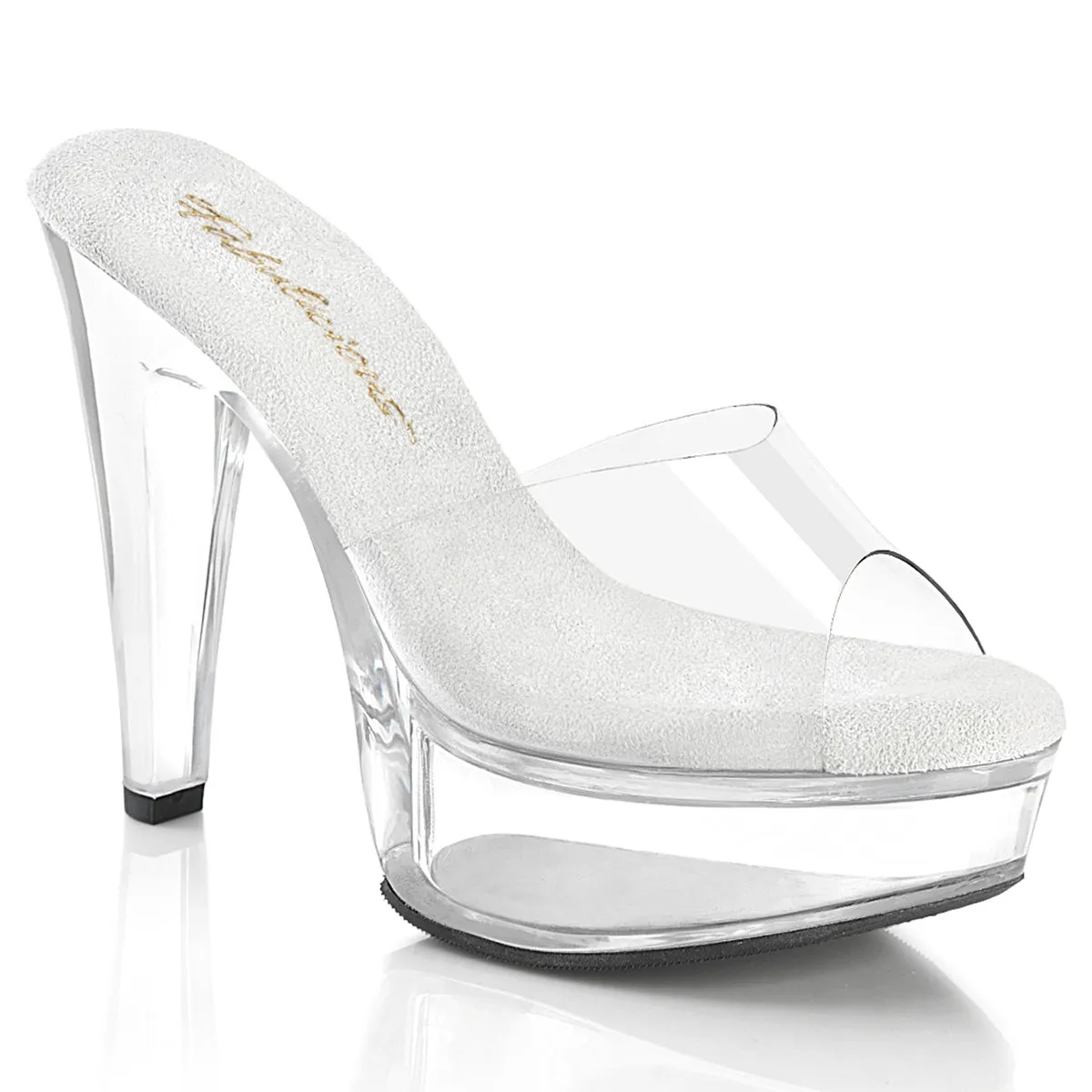 5 Inch Heel MARTINI-501 Clear