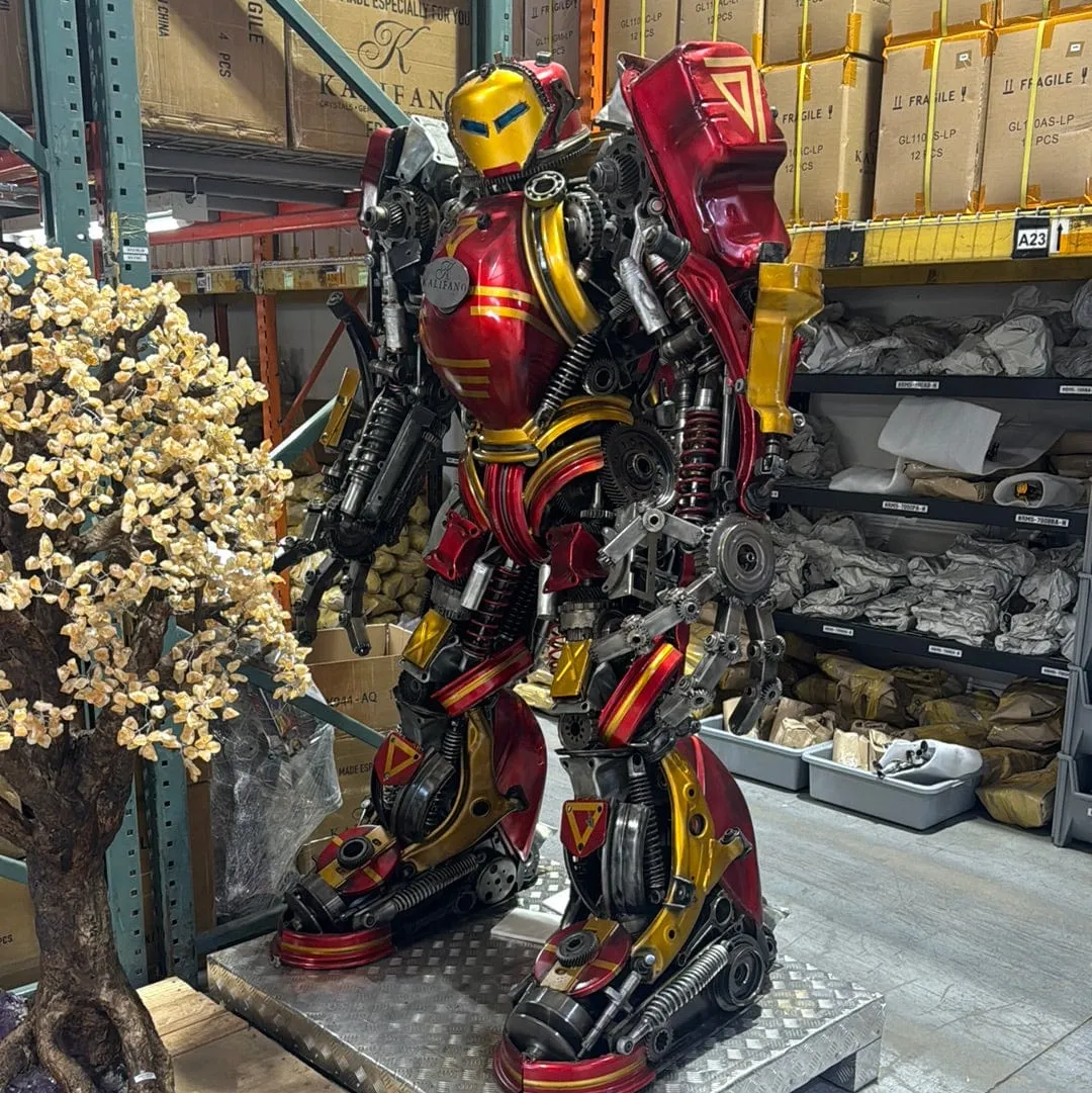 79 Hulk Buster Inspired Recycled Metal Art Sculpture