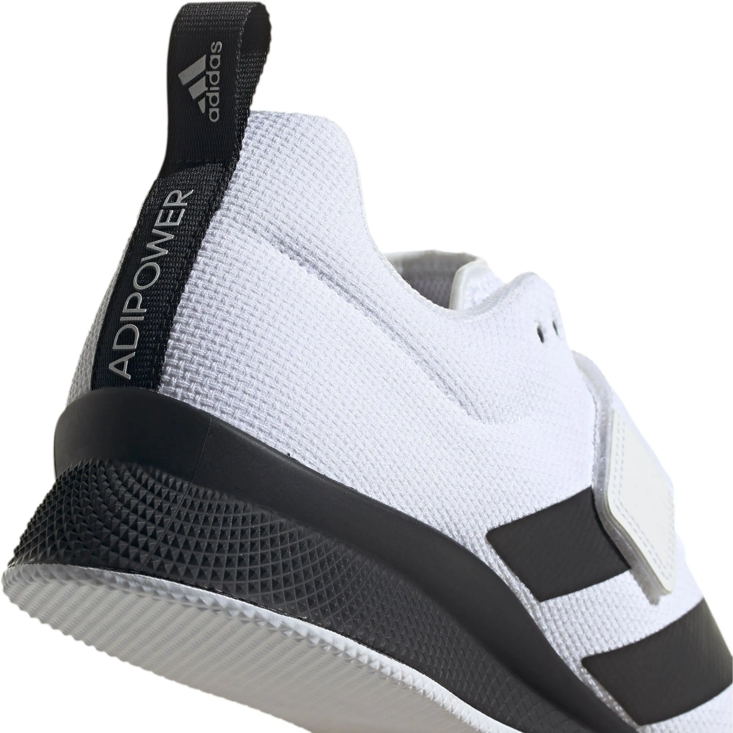 adidas Adipower 2 Weightlifting Shoes - White