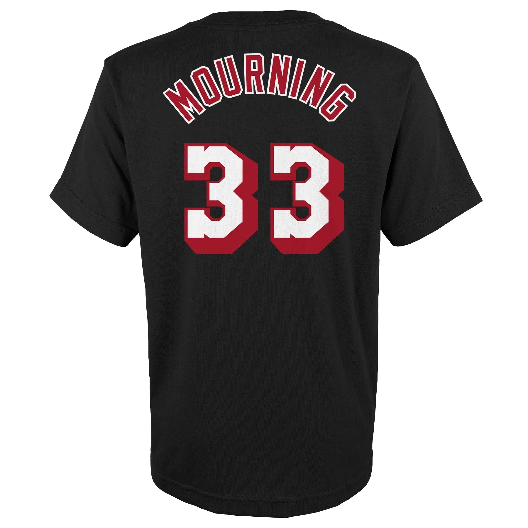 Alonzo Mourning Mitchell and Ness Name & Number Youth Tee