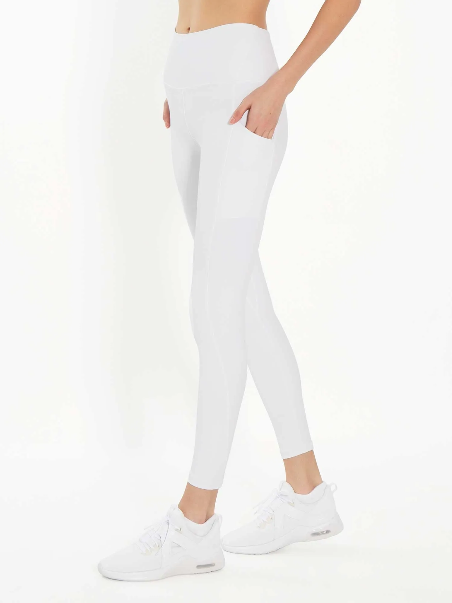 Ashley 7/8 Legging - White