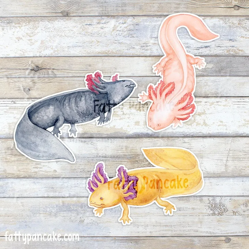 Axolotl Sticker Pack