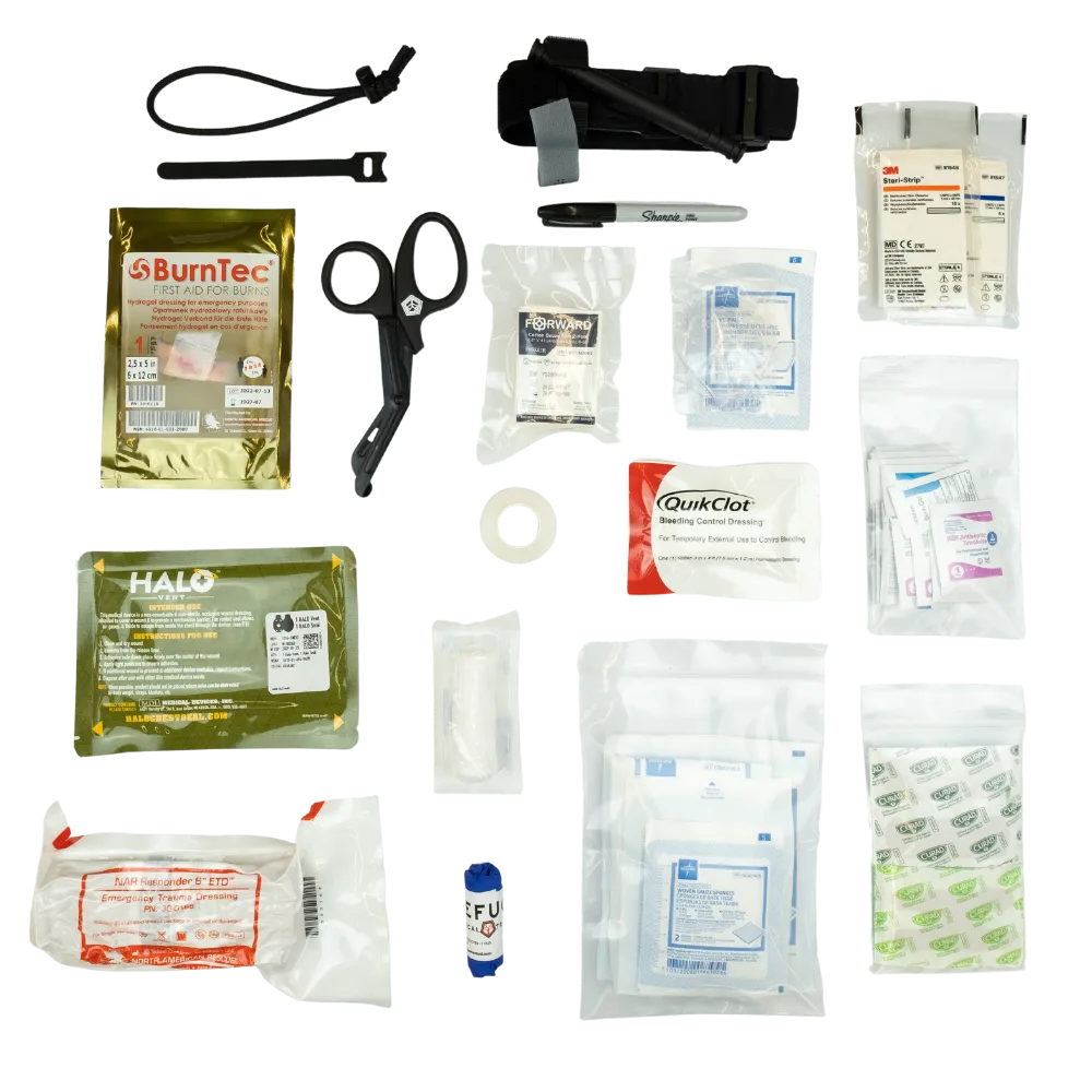 Bear Minimum 2.0 Individual First Aid Kit (IFAK) (2 week lead-time)