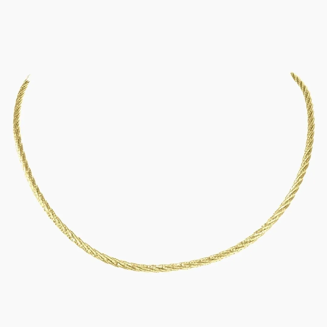 Bella Sparkling Gold Necklace