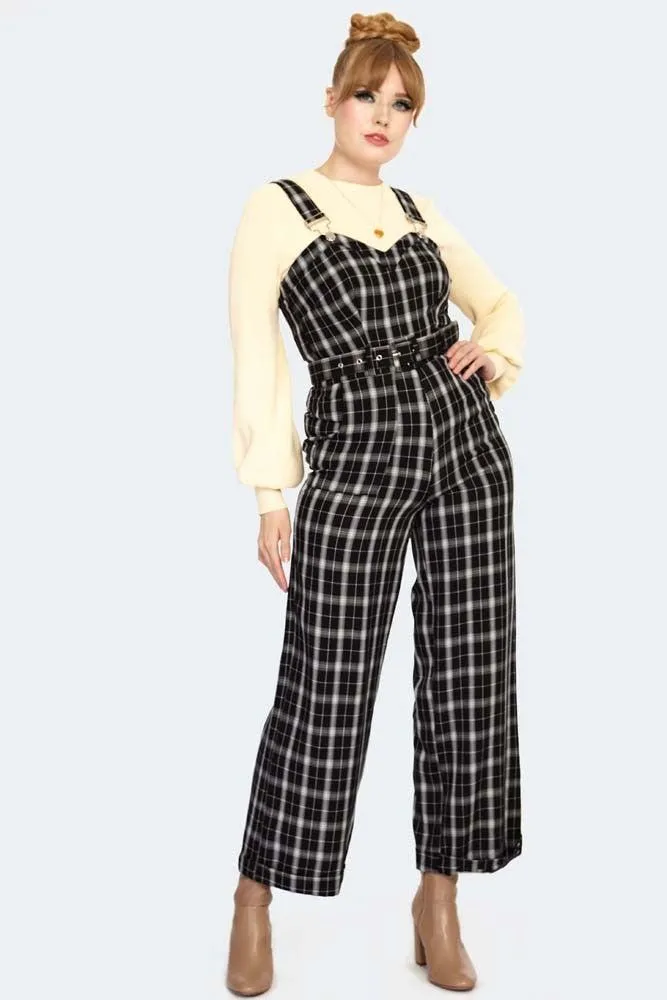 Bloom Plaid Jumpsuit