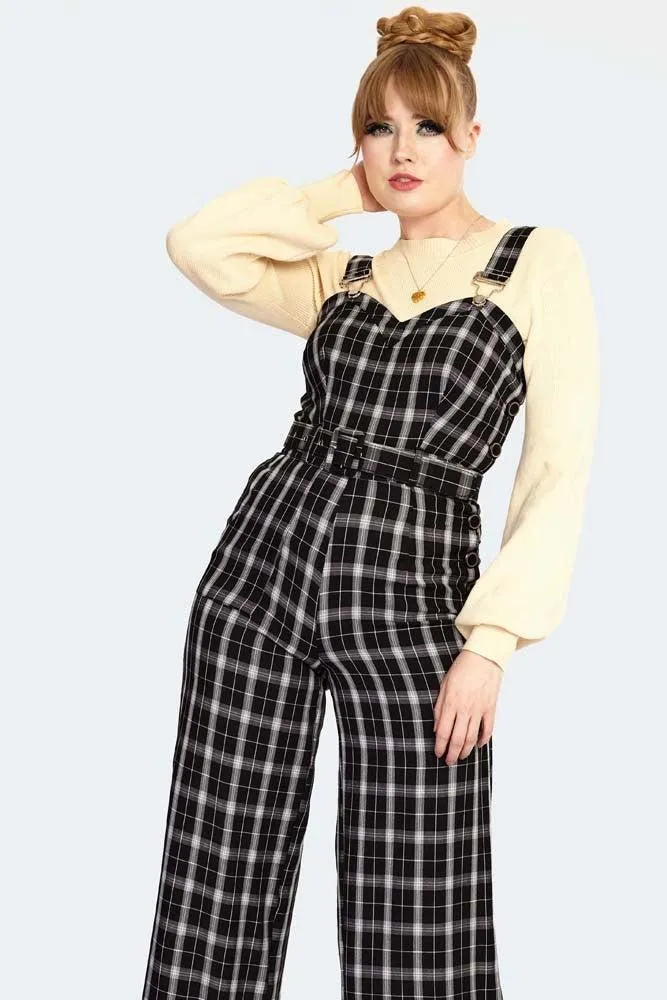 Bloom Plaid Jumpsuit