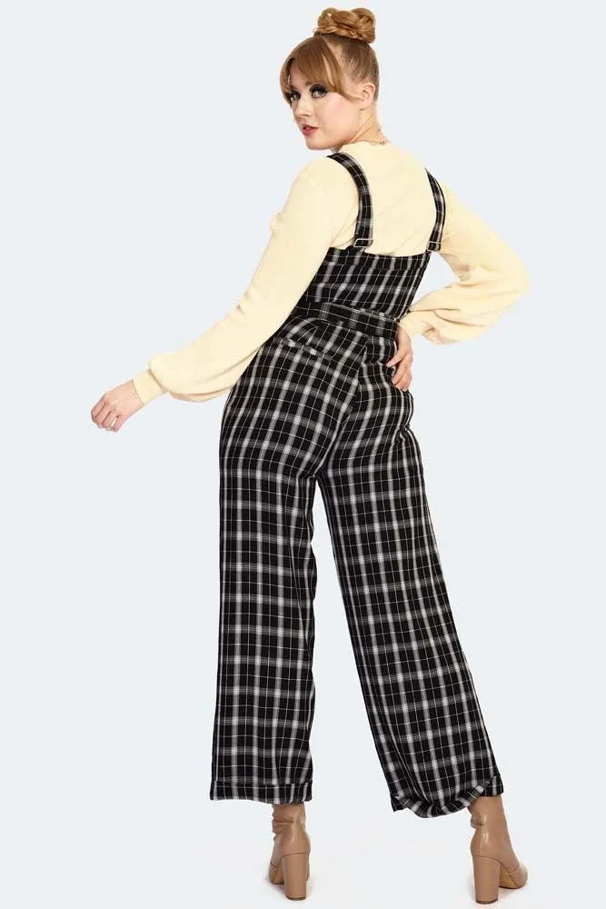 Bloom Plaid Jumpsuit