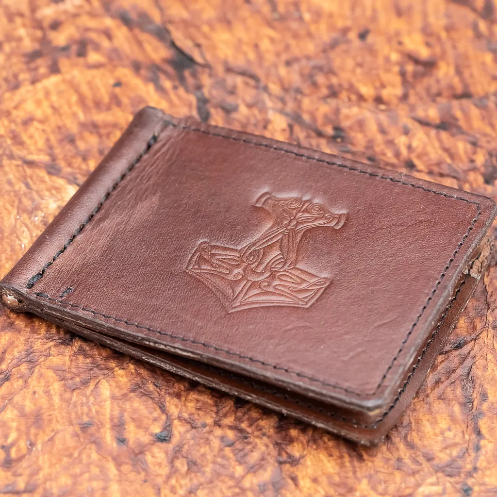 Brown Mjolnir Wallet