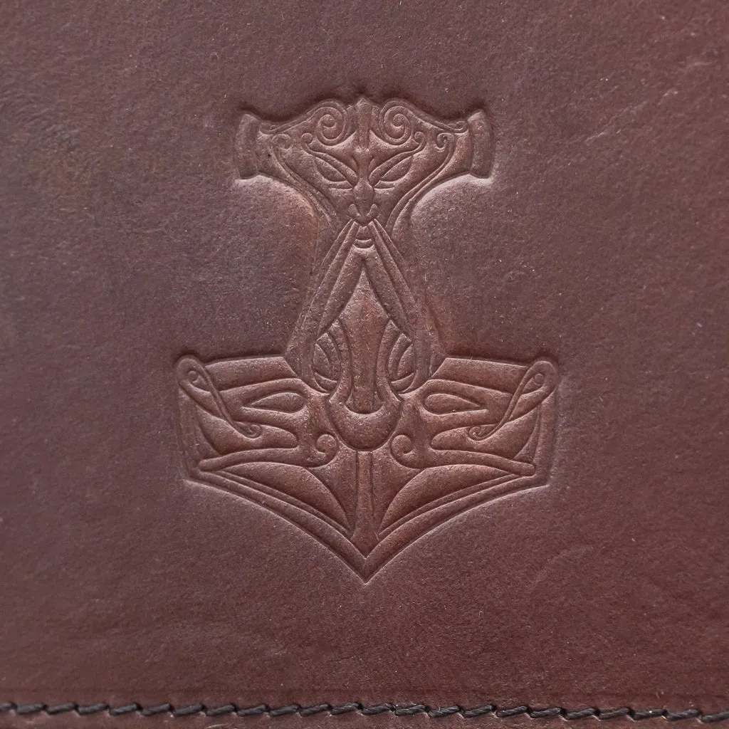 Brown Mjolnir Wallet