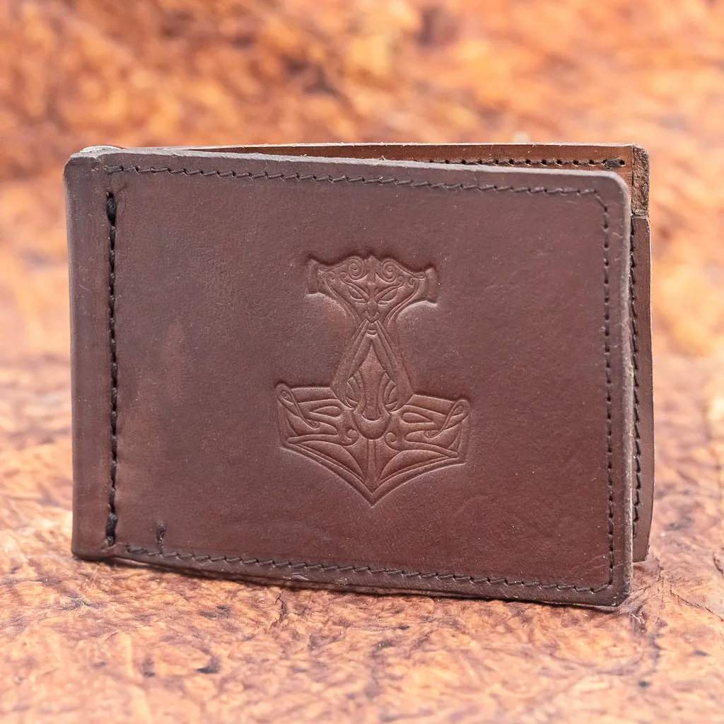 Brown Mjolnir Wallet