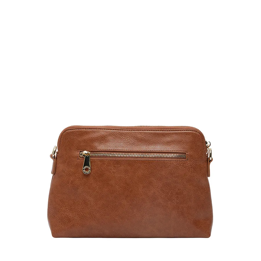 BURBANK CROSSBODY LARGE - TAN PEBBLE