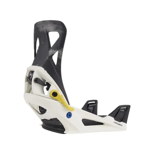 Burton 2024 Men's Step On Re:Flex Snowboard Bindings - White/Graphic