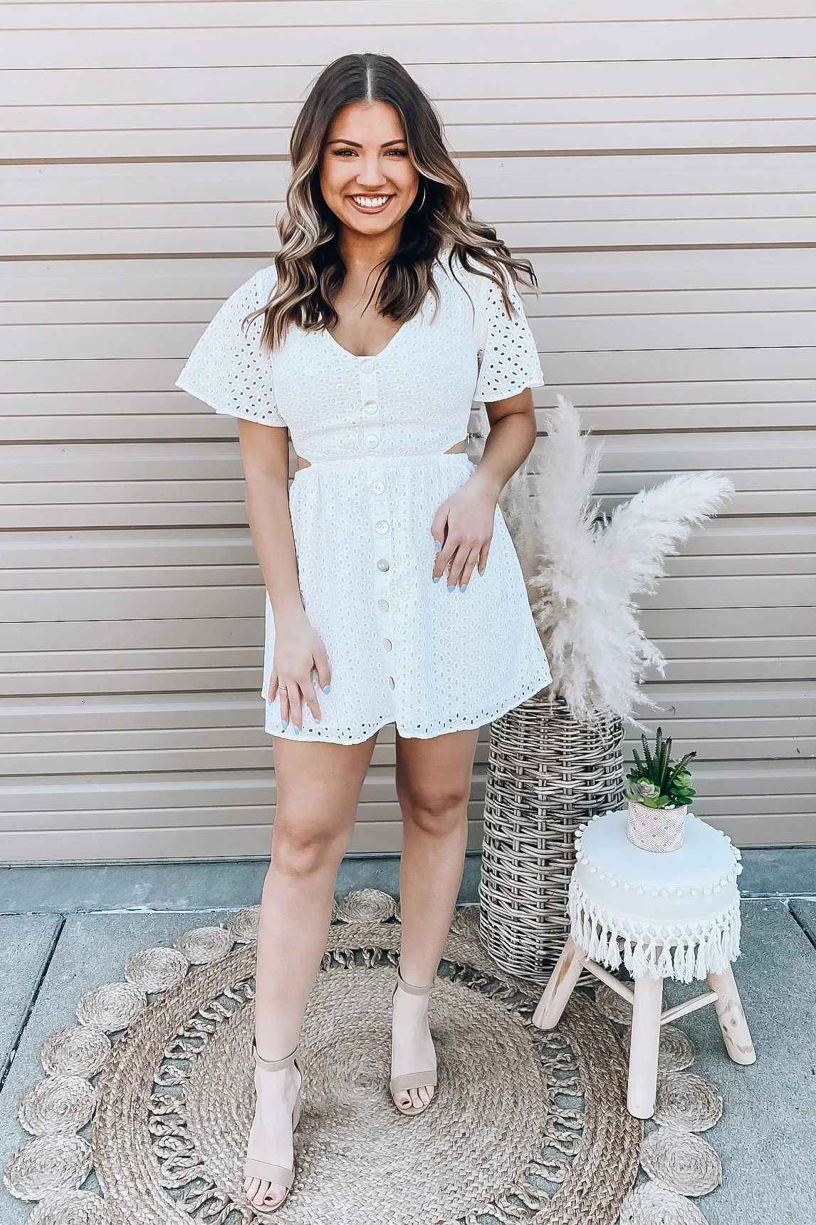 Cabo Eyelet Dress