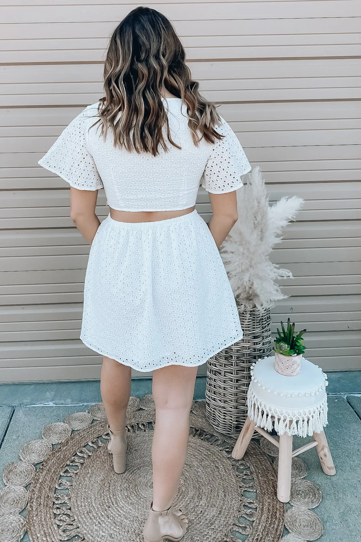 Cabo Eyelet Dress