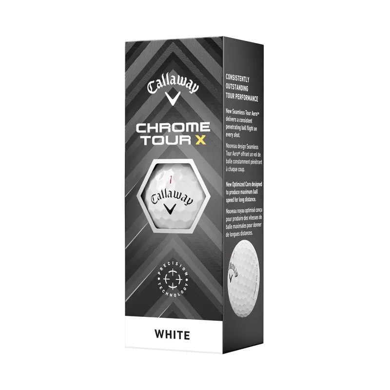 Callaway Chrome Tour X 2024 Golf Balls