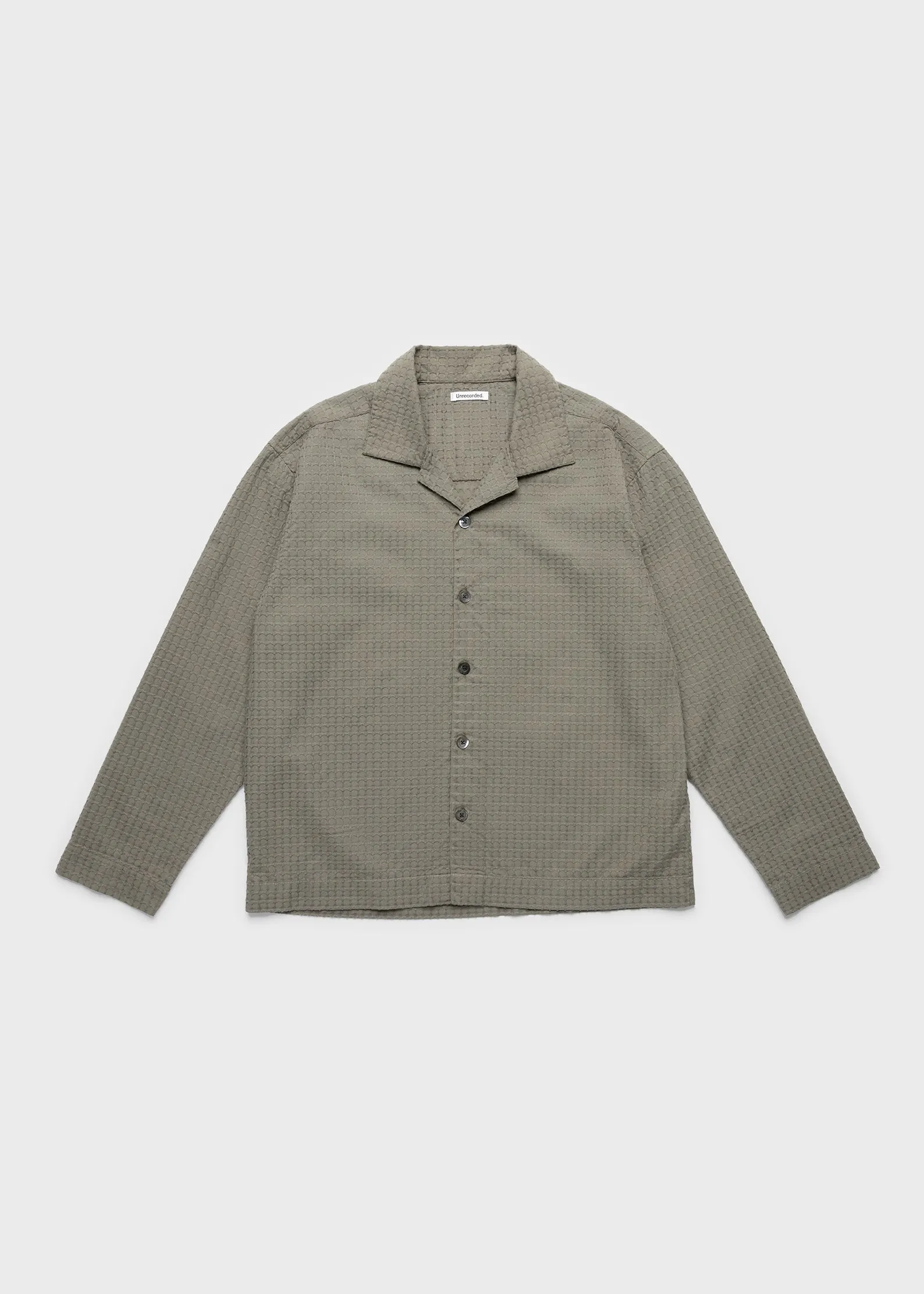 Camp Collar Shirt - Green