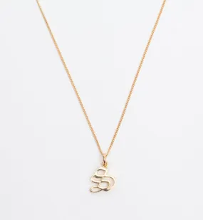 Capital Letter Charm Necklace