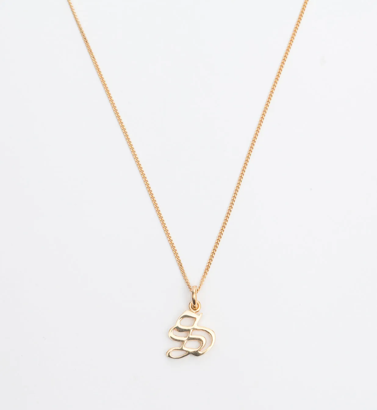 Capital Letter Charm Necklace