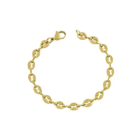 Coffee Bean Bracelet - Gold