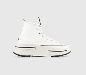 Converse Run Star Legacy Vintage White Black Egret