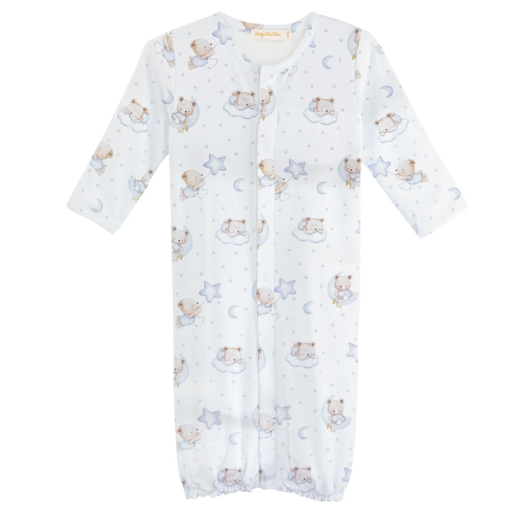 Converter Gown - Sleep Tight Bear - Blue