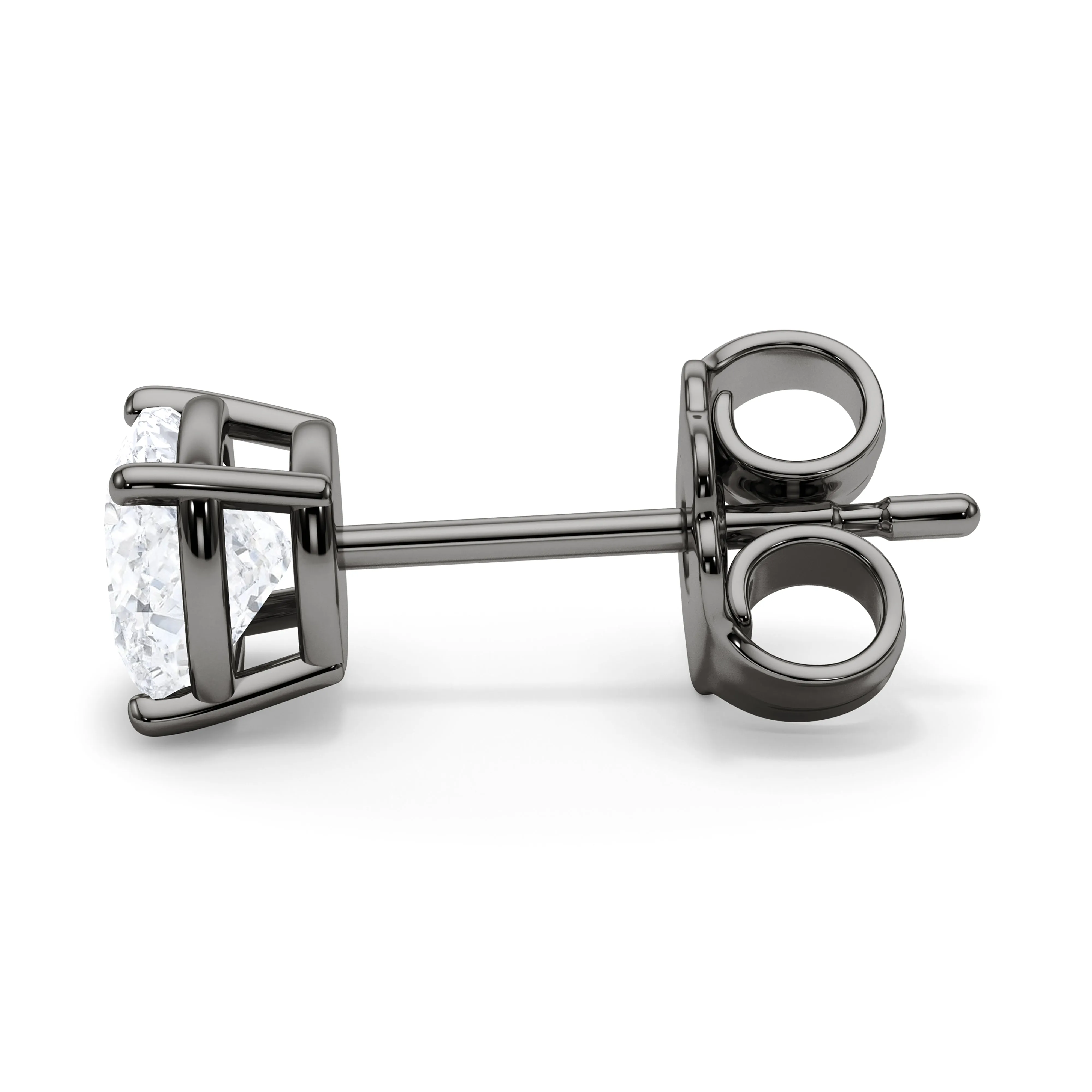 Cushion Cut Diamond Stud Earrings