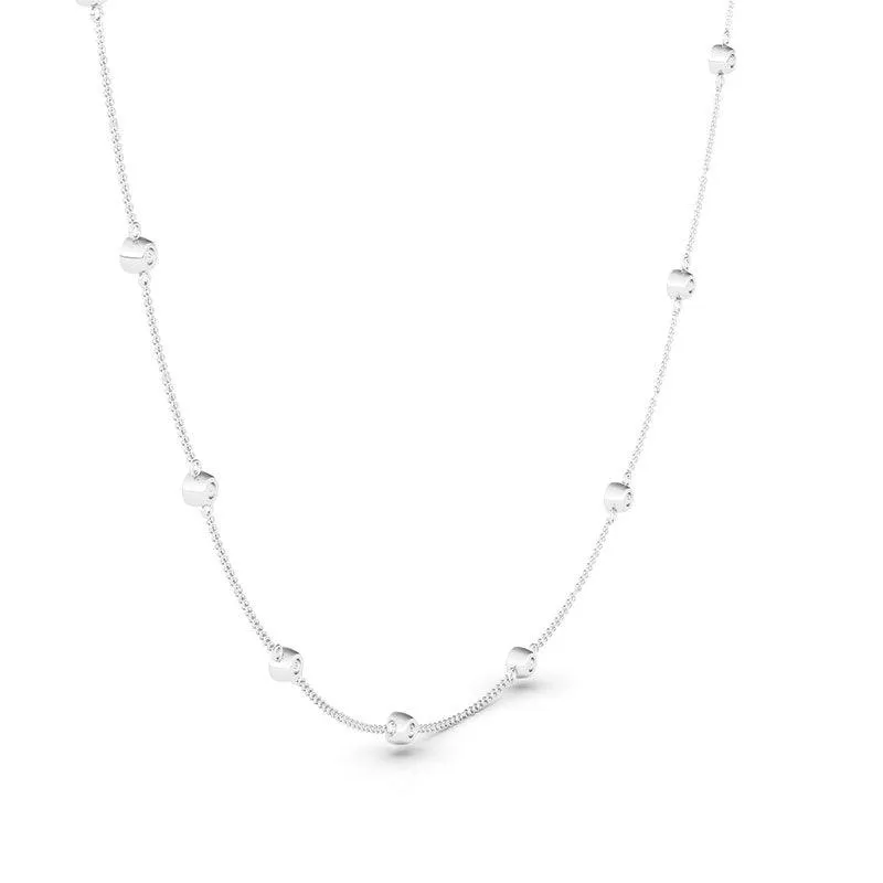 Distance Diamond Chain Necklace