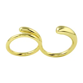 Double Wave Ring