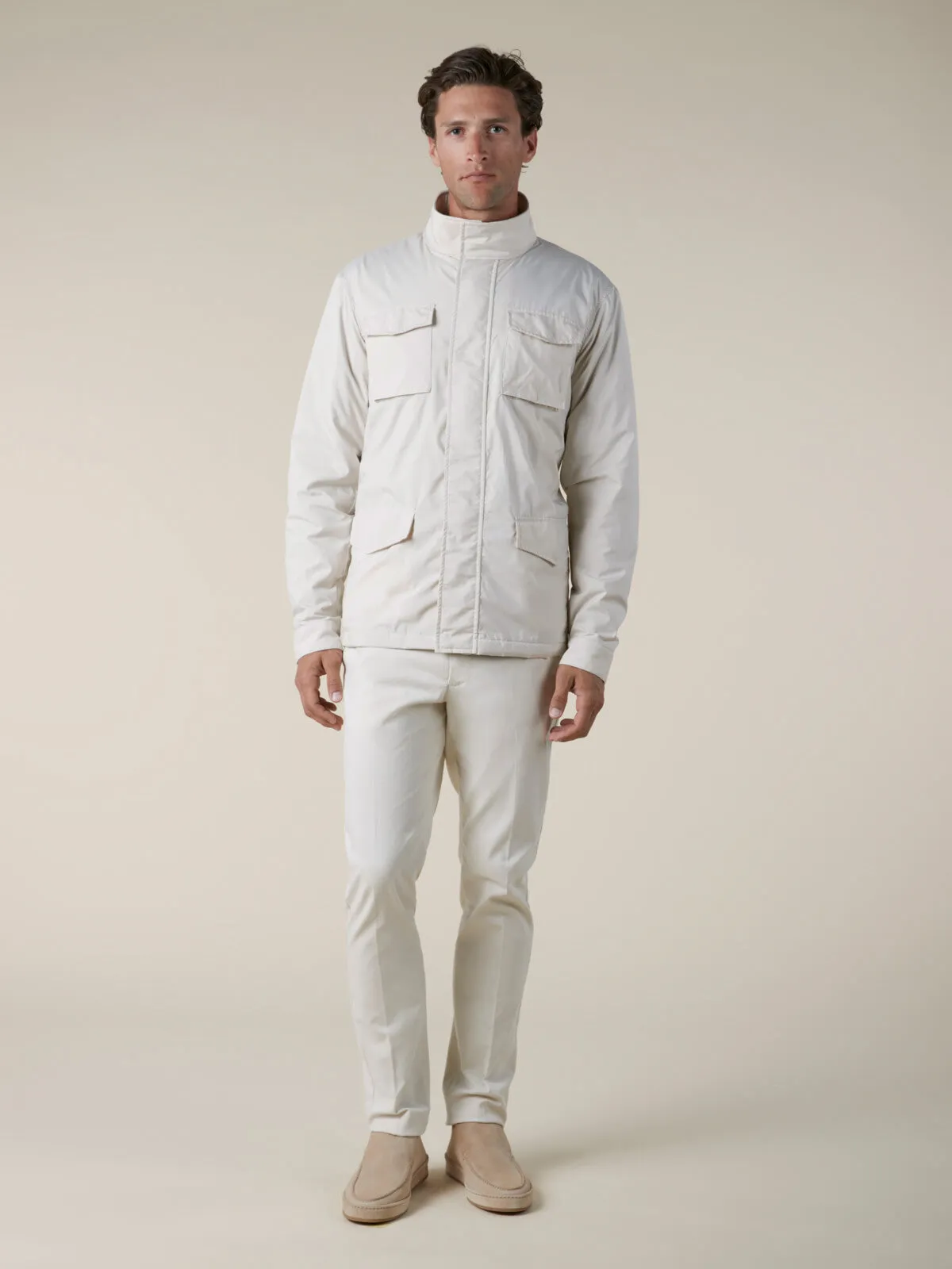 Ecru Magnetic Field Jacket