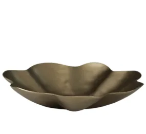 Fleur Brass Bowl