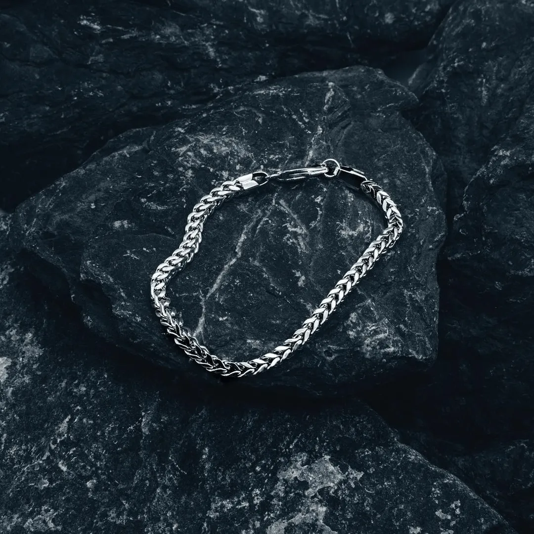 Franco Bracelet - White Gold