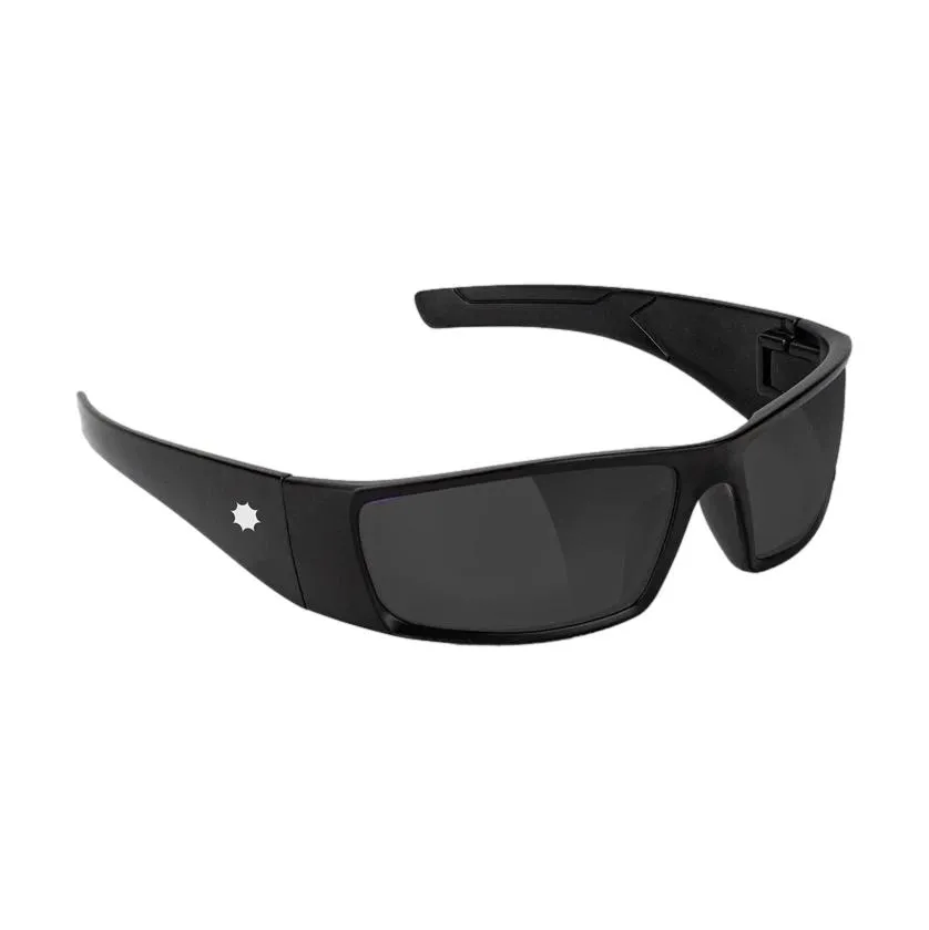 Glassy Peet Black Sunglasses