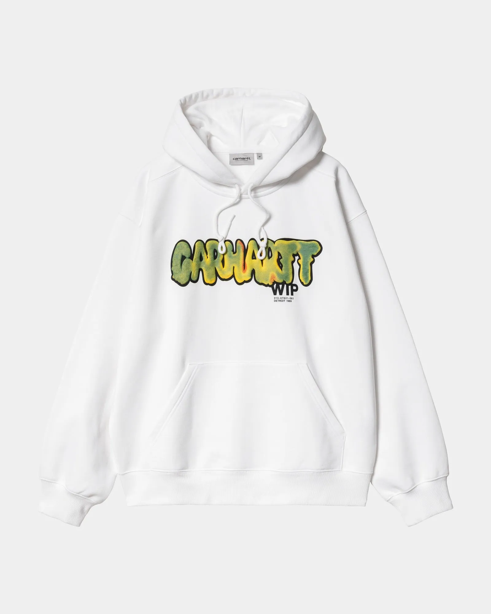 Hooded Drip Sweatshirt | White