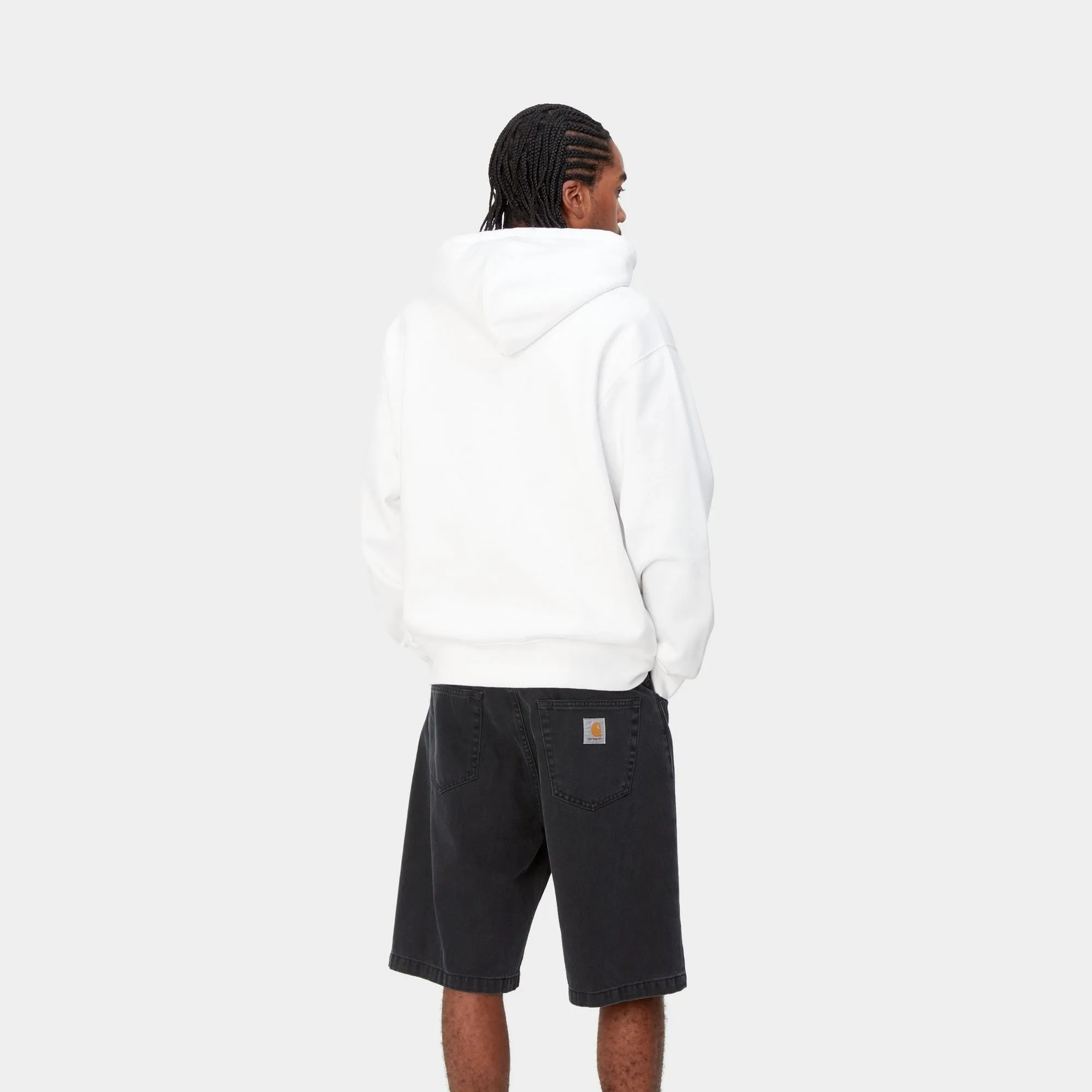 Hooded Drip Sweatshirt | White