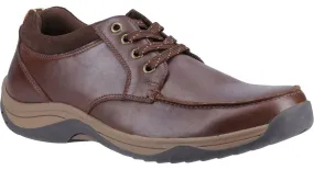 Hush Puppies Derek Mens Leather Lace Up Shoe