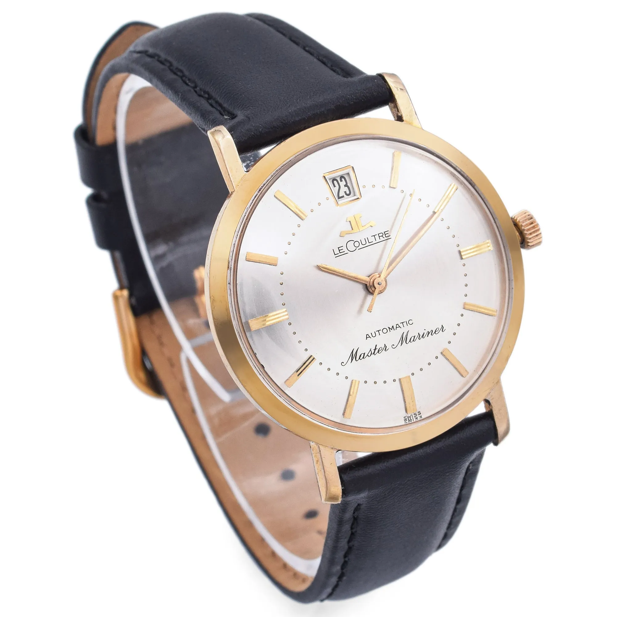 Jaeger-LeCoultre Master Mariner 18K Yellow Gold Automatic Men's Date Watch