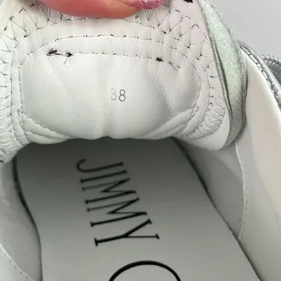 Jimmy Choo Nib Diamond x Trainer Sneakers