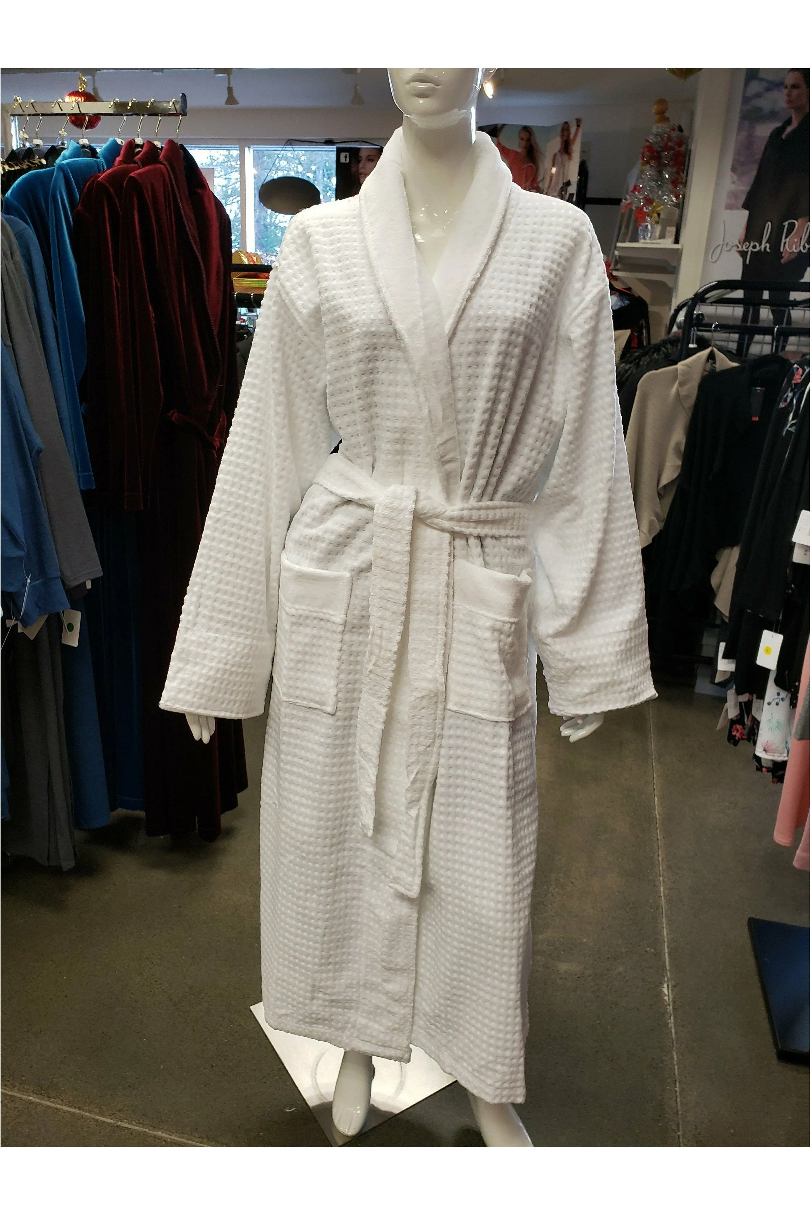 Kayanna Spa Terry Velour Waffle Robe