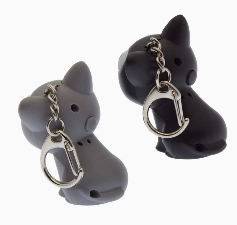 Keychain - Kitten Sound Led Key Light