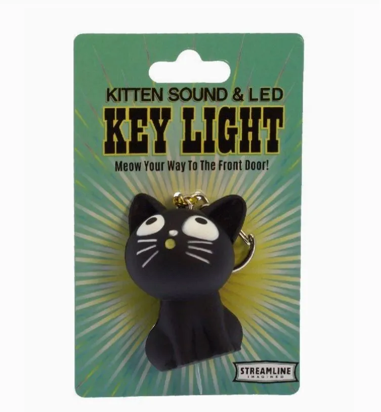 Keychain - Kitten Sound Led Key Light