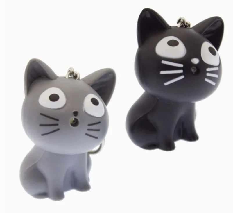 Keychain - Kitten Sound Led Key Light