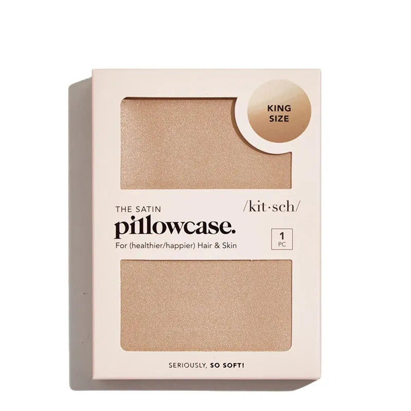 KITSCH | Satin Pillowcase - Champagne