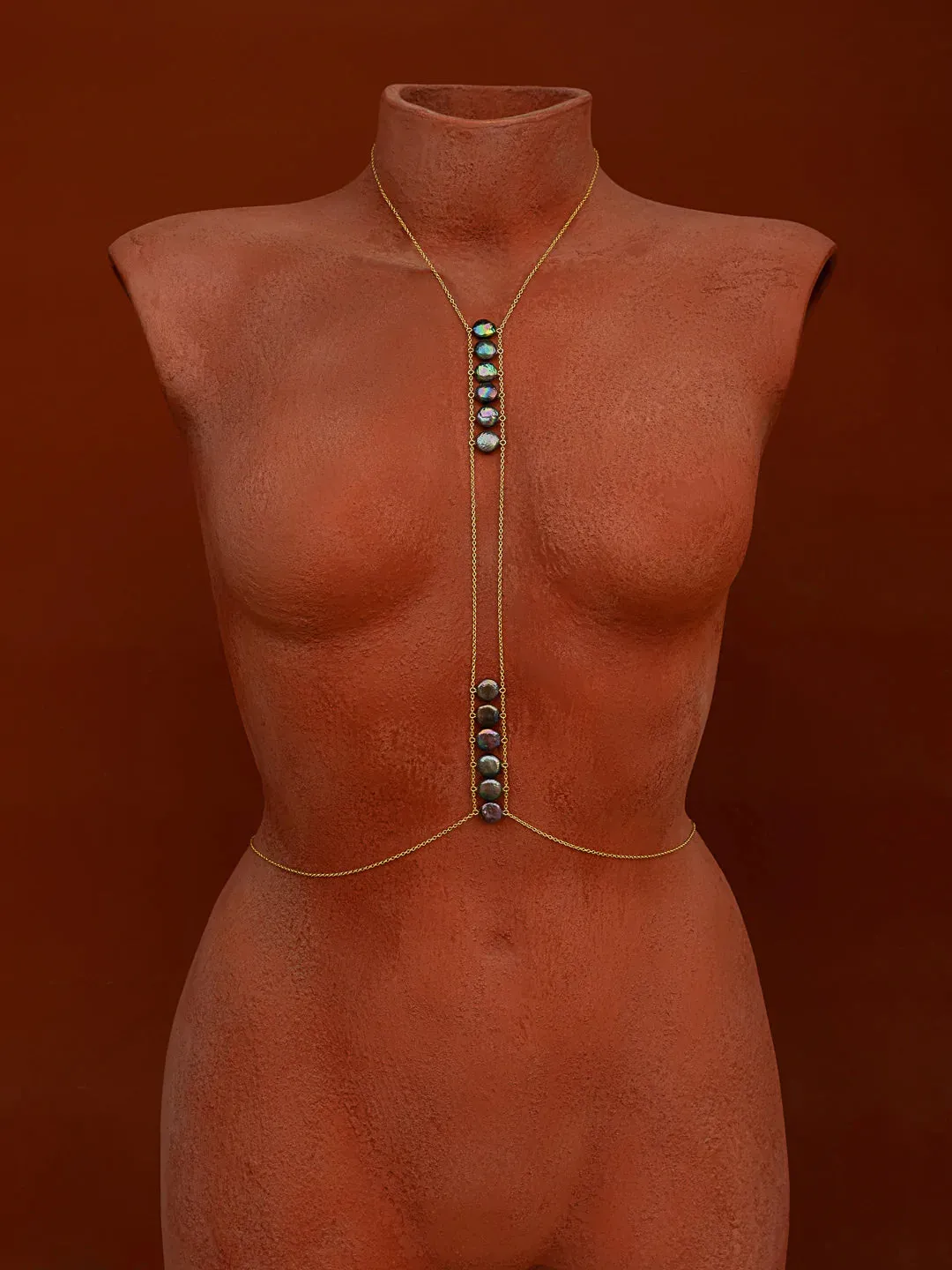 Ladders to Bliss Pearl Body Chain