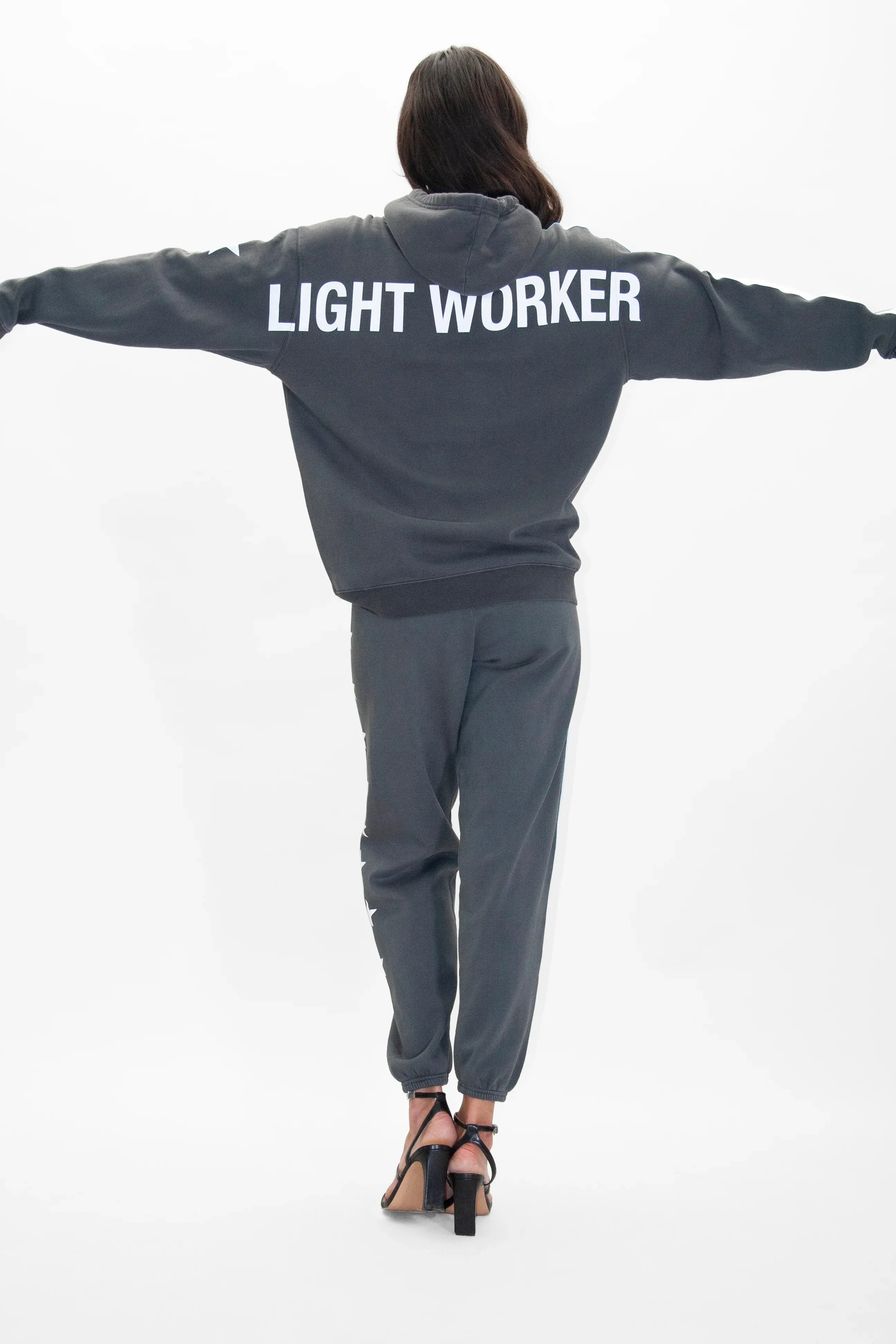 Light Worker Hoodie in Space Glow