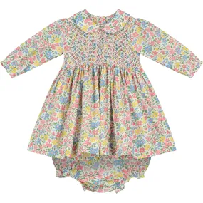 Made with Liberty fabric: Baby Dress - Kynlee