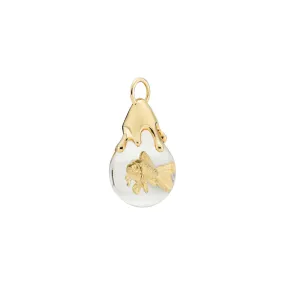 Marina Fish Charm, Gold