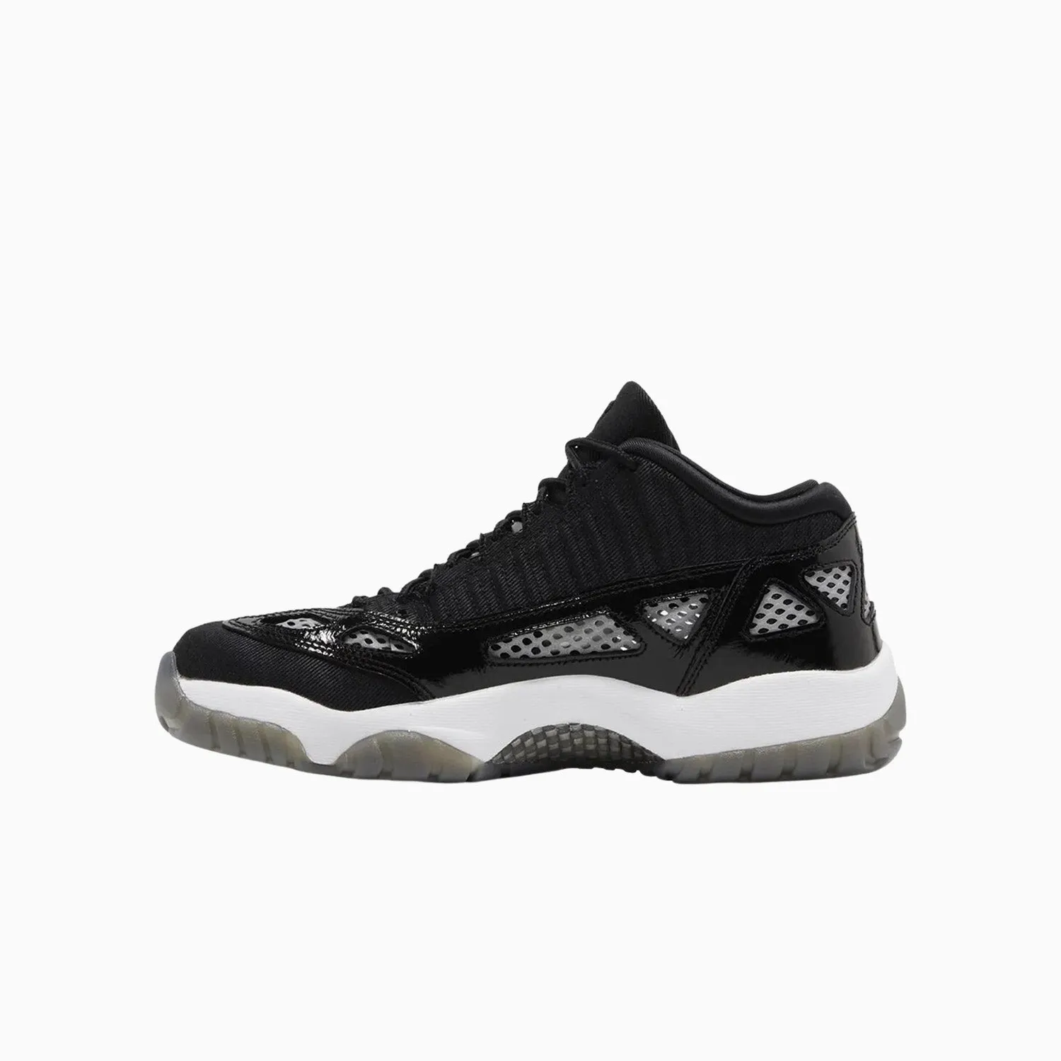 Men's Air Jordan 11 Retro Low IE "Black White"